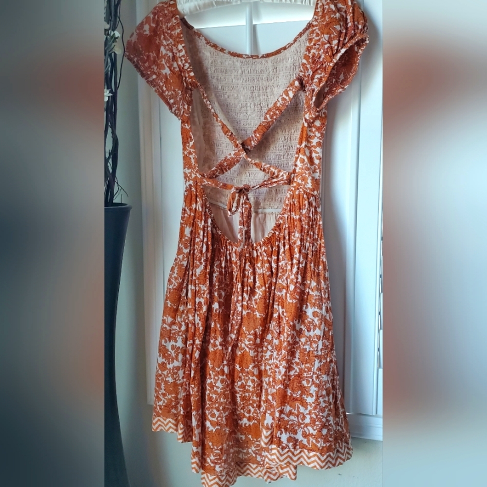 Free People Open Back Dress